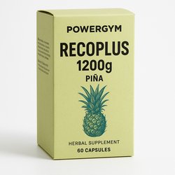 Recoprotein caja 24 uds platano powergym